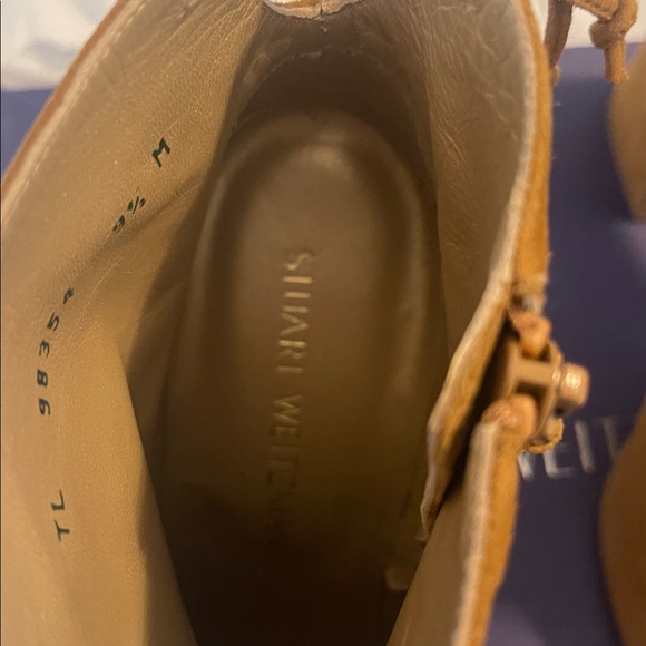 Stuart Weitzman Suede Booties - Picture 7 of 9